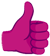 PurpleHomoThumbUp